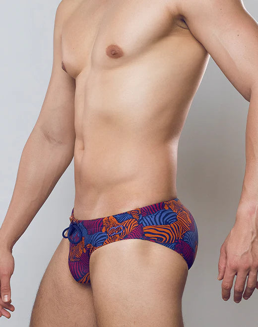 Navy Stallion Swim Brief (V10)