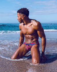 Navy Stallion Swim Brief (V10)