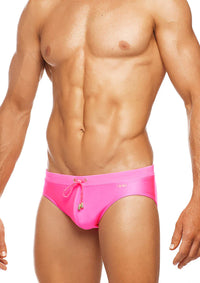 Sparkle Lo Rise Swim Brief (Candy)