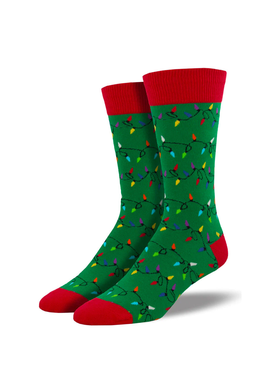 Christmas Lights Socks