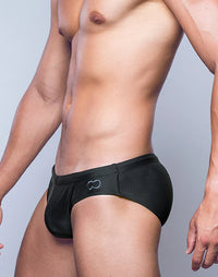 Midnight Grey Core Swim Brief (V10)