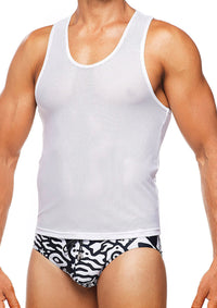 Montenegro Mesh Tank (White)