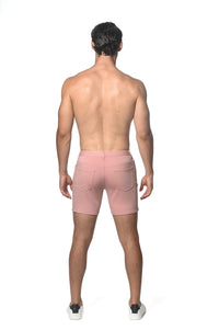 Stretch Knit Shorts (5" inseam) (Parfait)