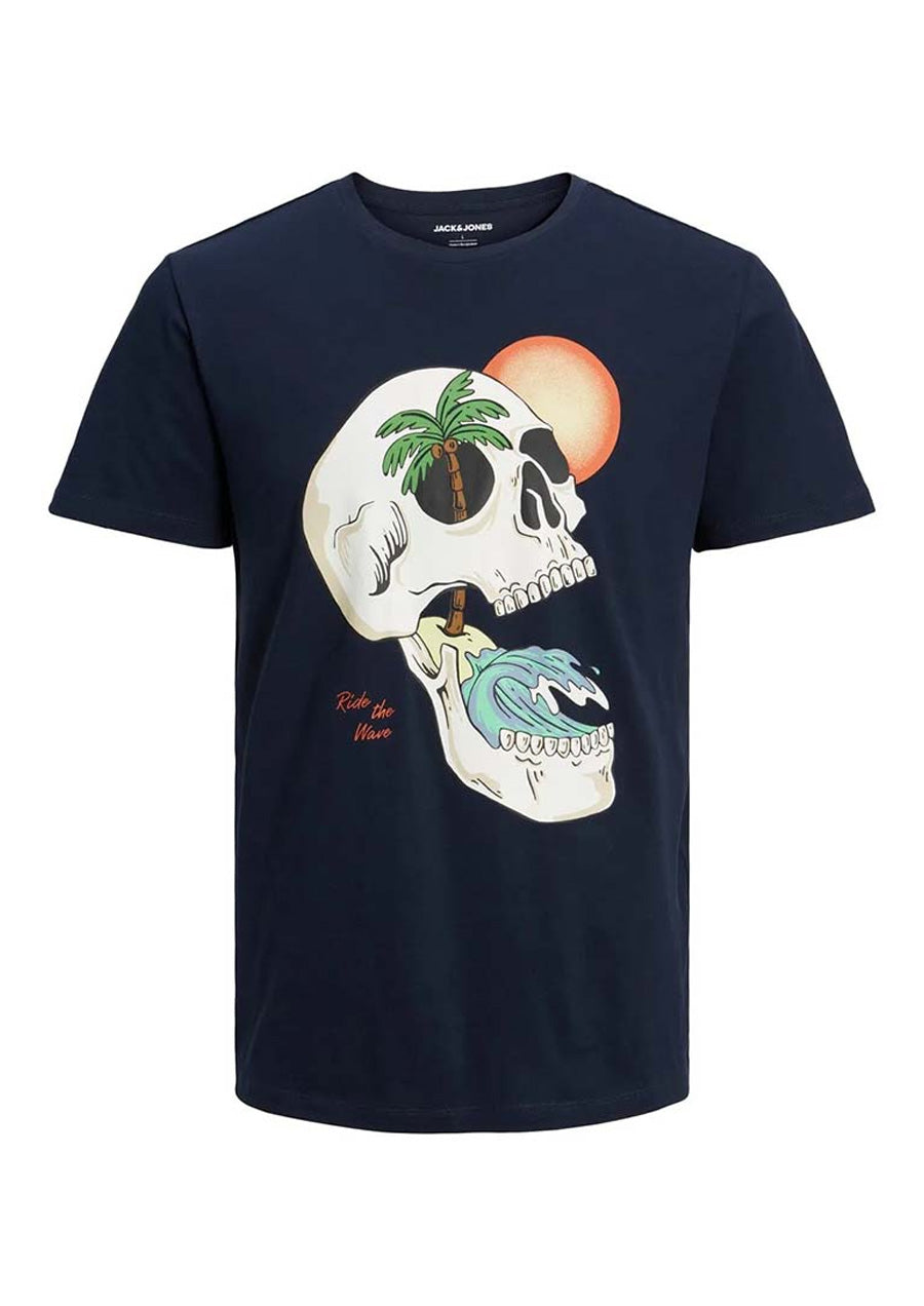 JJTIDAL Crew Neck Tee (Navy Blazer)