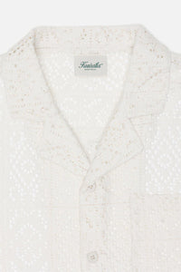 Crochet Yacht Shirt (White)