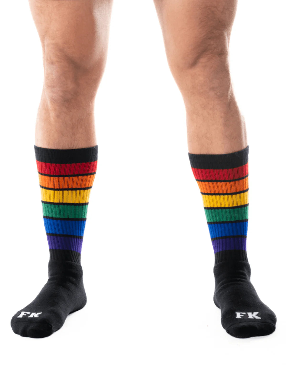 Rainbow High Calf Sock
