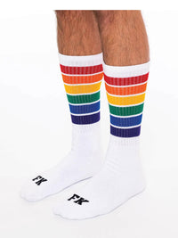 Rainbow High Calf Sock