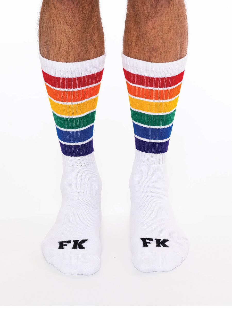 Rainbow High Calf Sock