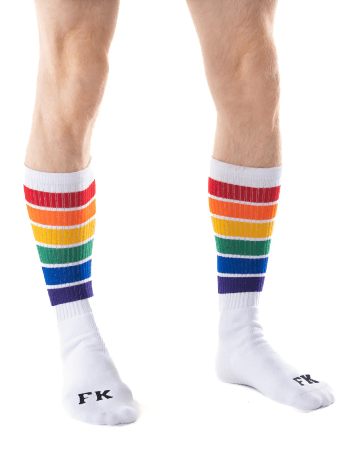 Rainbow High Calf Sock