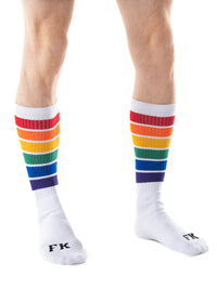 Rainbow High Calf Sock