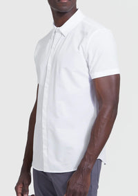 Commuter Short Sleeve Shirt (White)