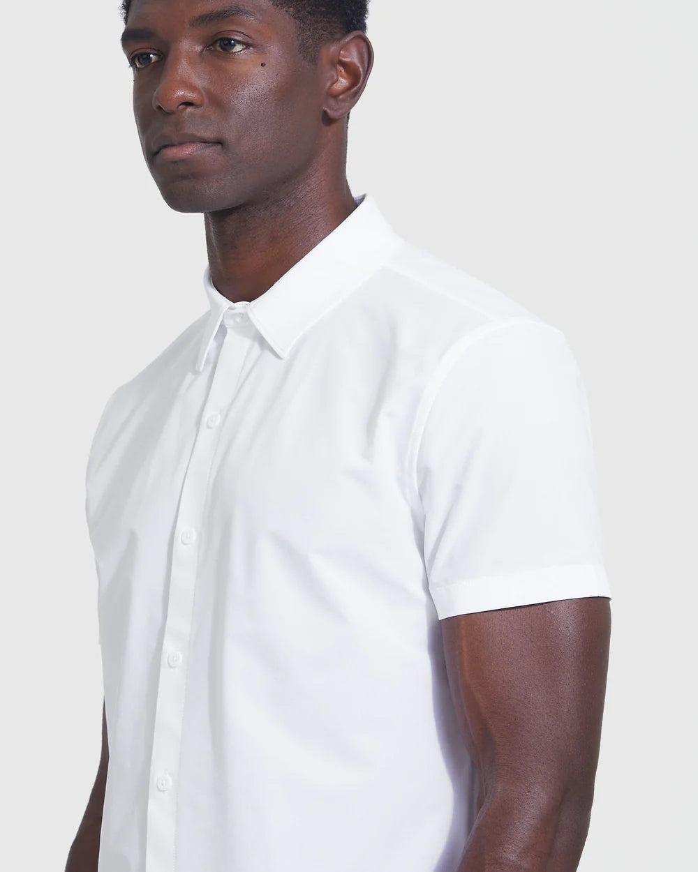 Commuter Short Sleeve Shirt (White)