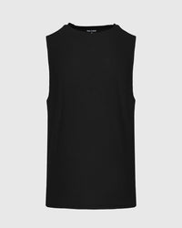 Sleeveless Active Muscle Tee (Black)