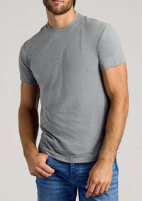 Short Sleeve Crew T-Shirt (Heather Grey)