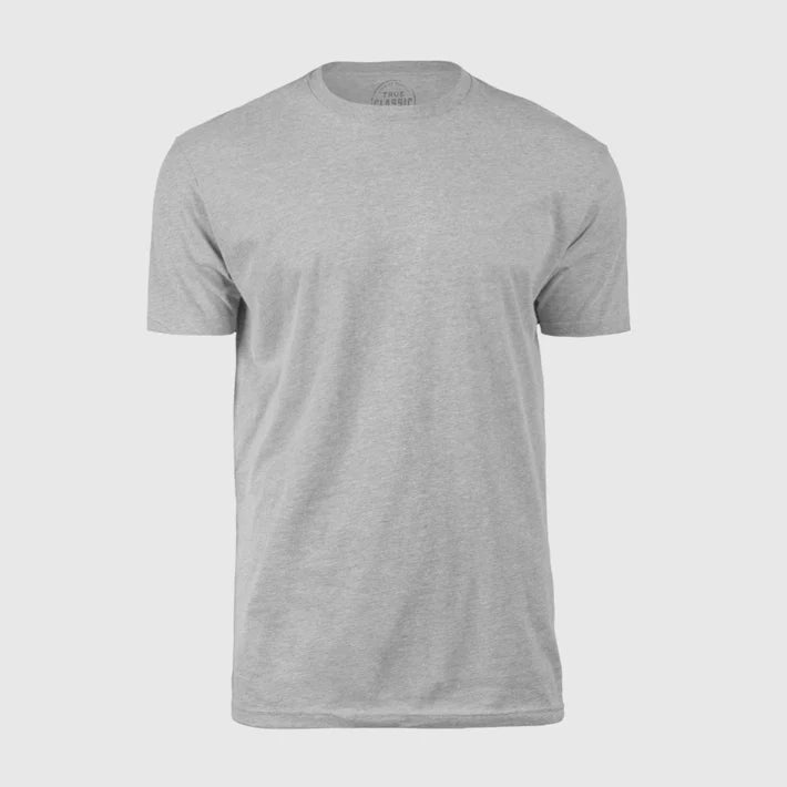 Short Sleeve Crew T-Shirt (Heather Grey)