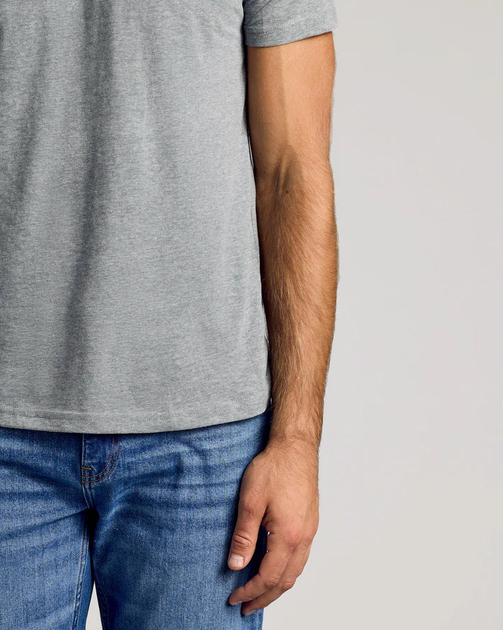 Short Sleeve Crew T-Shirt (Heather Grey)