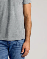 Short Sleeve Crew T-Shirt (Heather Grey)