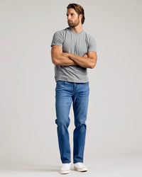 Short Sleeve Crew T-Shirt (Heather Grey)