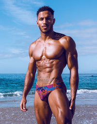 Navy Stallion Swim Brief (V10)