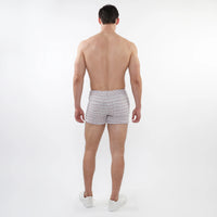 3" Stretch Jacquard Shorts (Lilac Tweed)