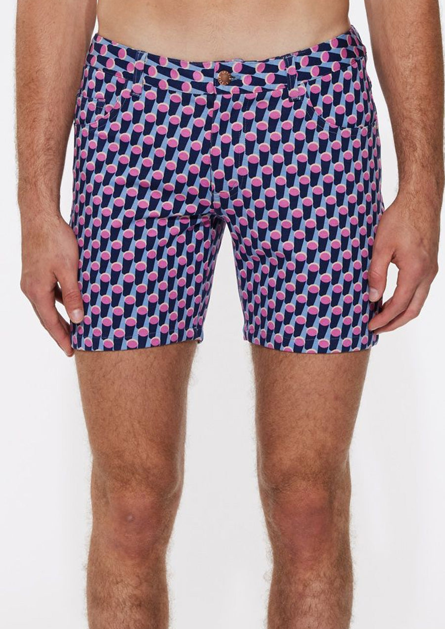 Limited Edition Sky Blush Cylinder Shadows Shorts