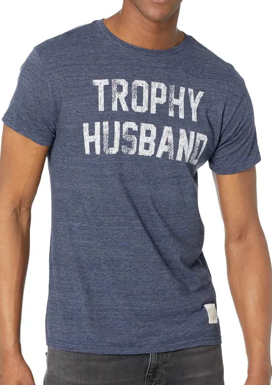Trophy Husband Tee (Navy)