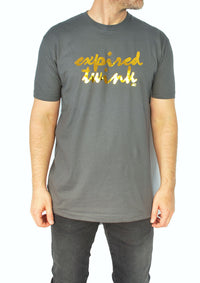 Expired Twink Gold Foil Tee (Grey)