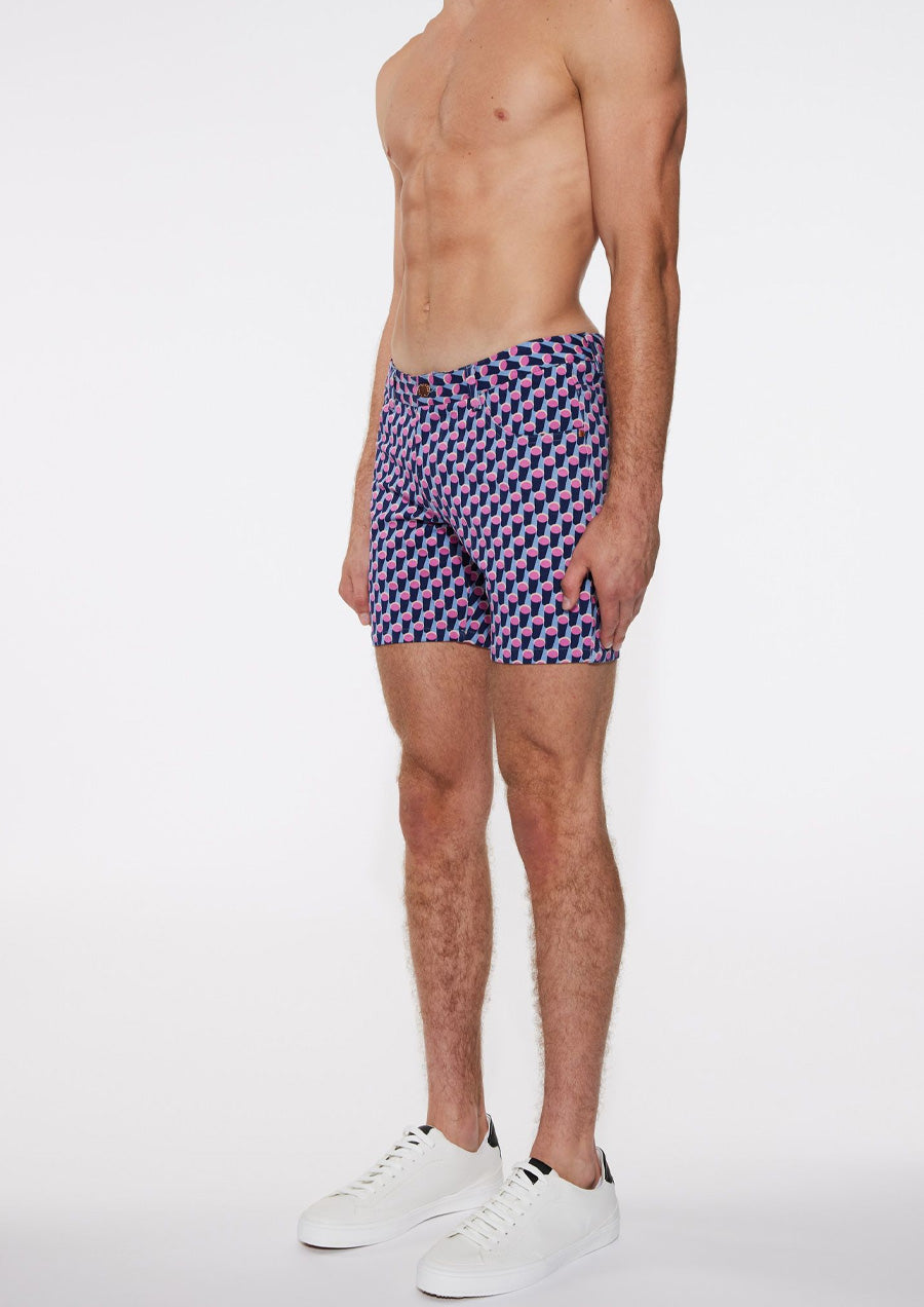 Limited Edition Sky Blush Cylinder Shadows Shorts