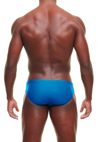 Solid Swim Brief (Blue Danube)