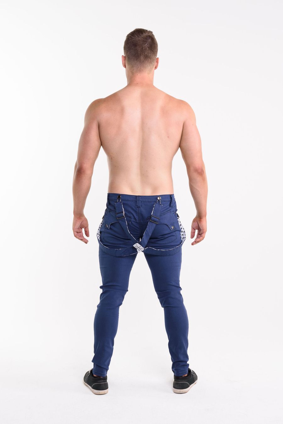 Nero Strapped Denim (Midnight Blue)