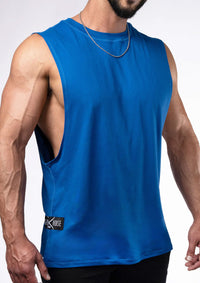 Kings Sleeveless Top (Blue)