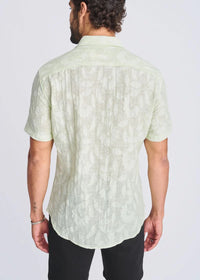 Lightweight Jacquard Shirt (Cool Mint)