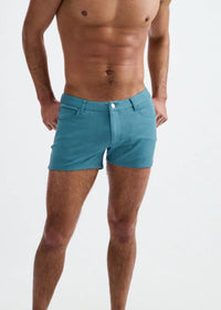 3" Stretch Knit Shorts (Coastal)