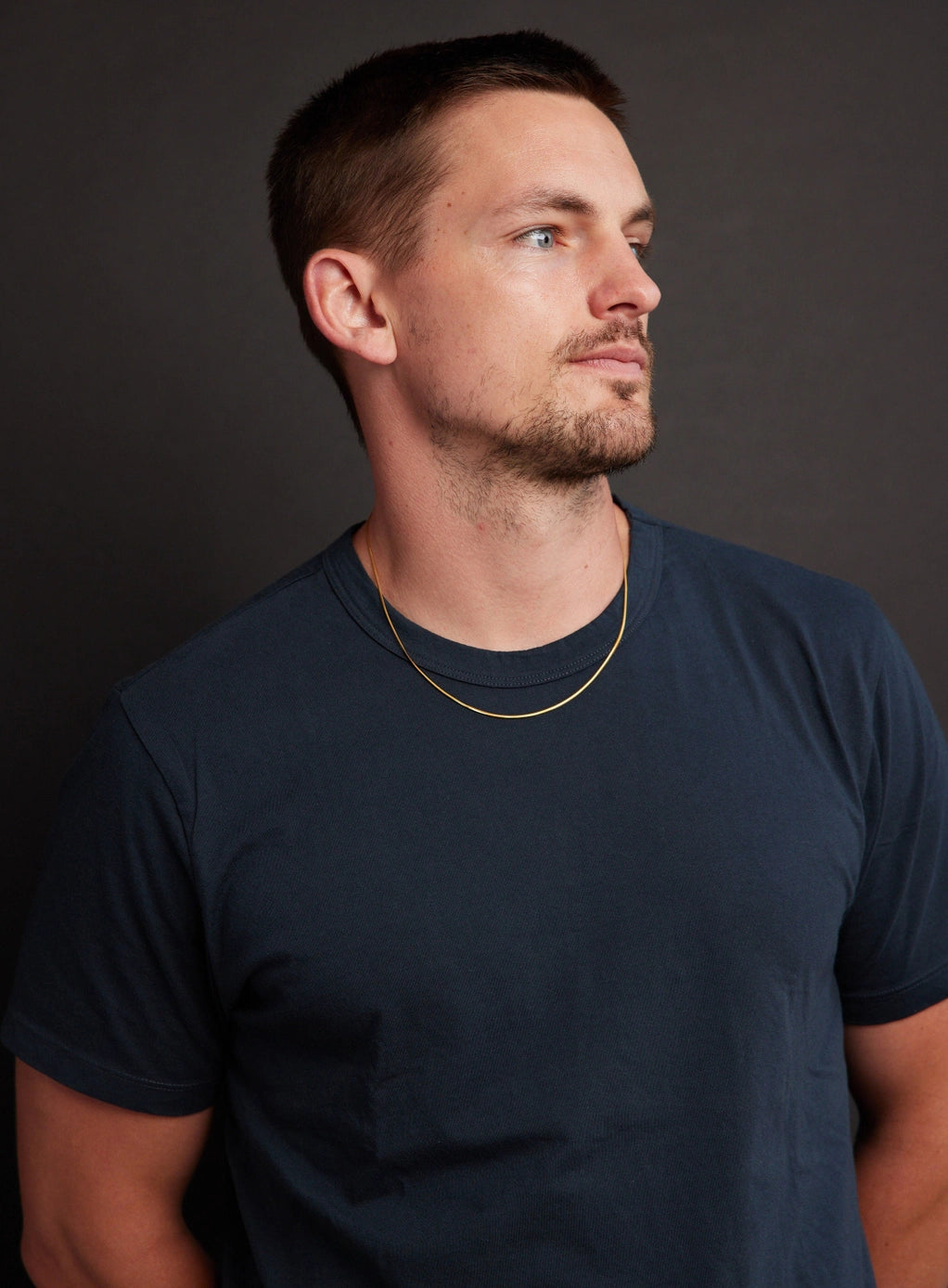 2mm 14k Gold Plated Herringbone Chain Necklace