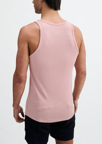 Stretch Rib Modal Tank (Mauve)