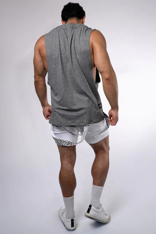 Kings Sleeveless Top (Grey)