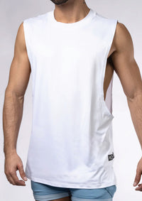 Kings Sleeveless Top (White)