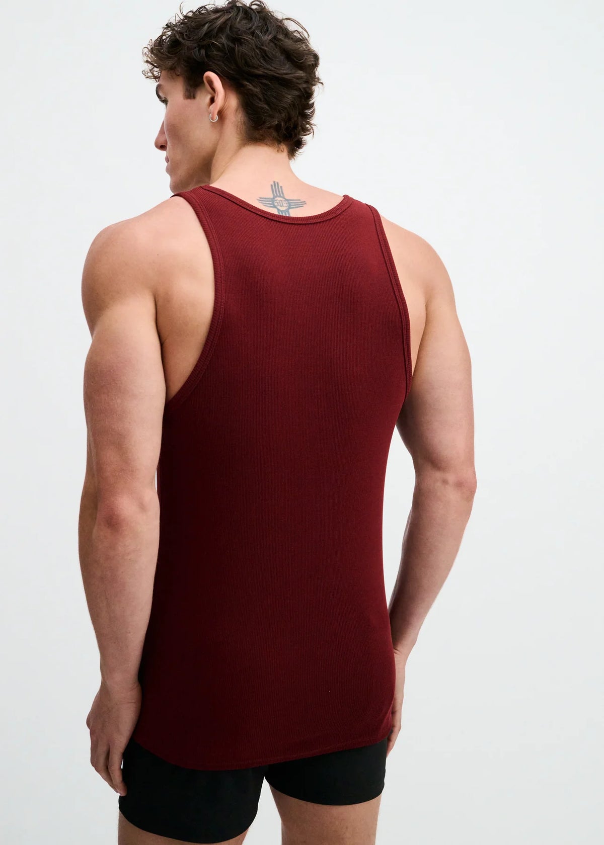 Stretch Rib Modal Tank (Jam)