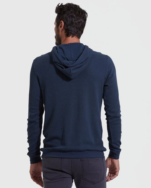 Waffle Hoodie (Navy)