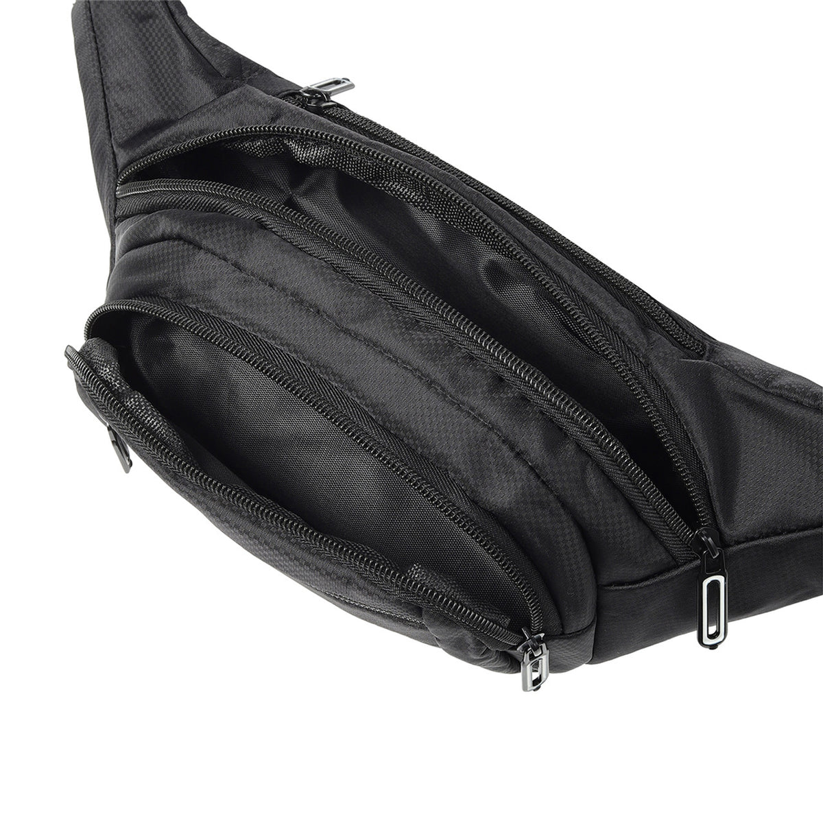 Nylon Fanny Pack (Black)