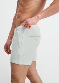 Textured Knit Chino Shorts (Stream)