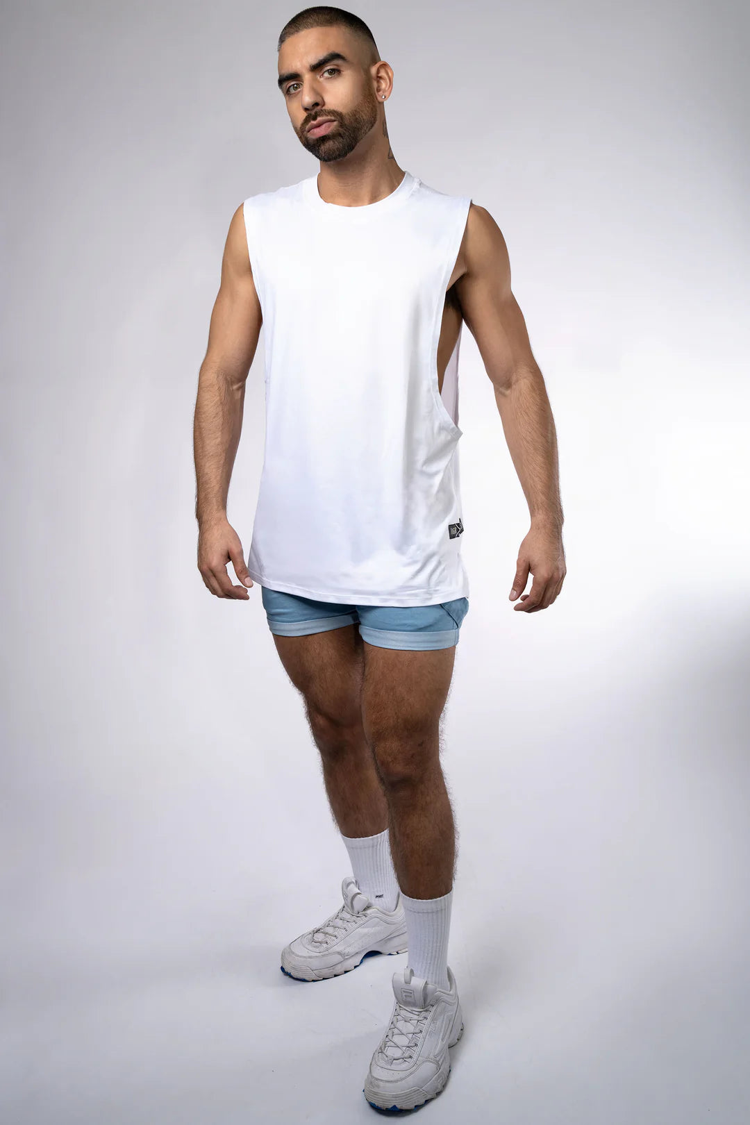 Kings Sleeveless Top (White)