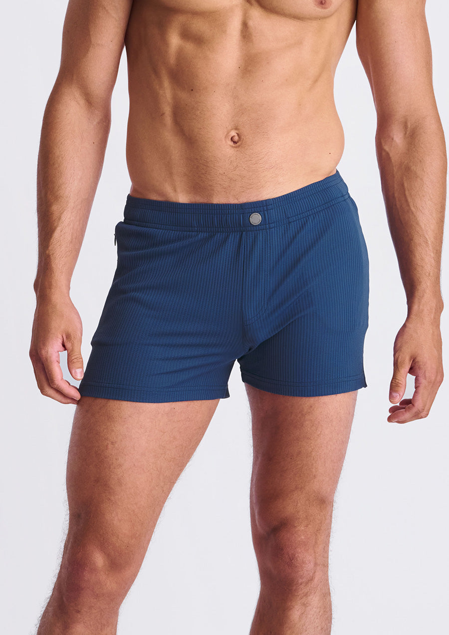 Seersucker Swim Shorts (Riviera)