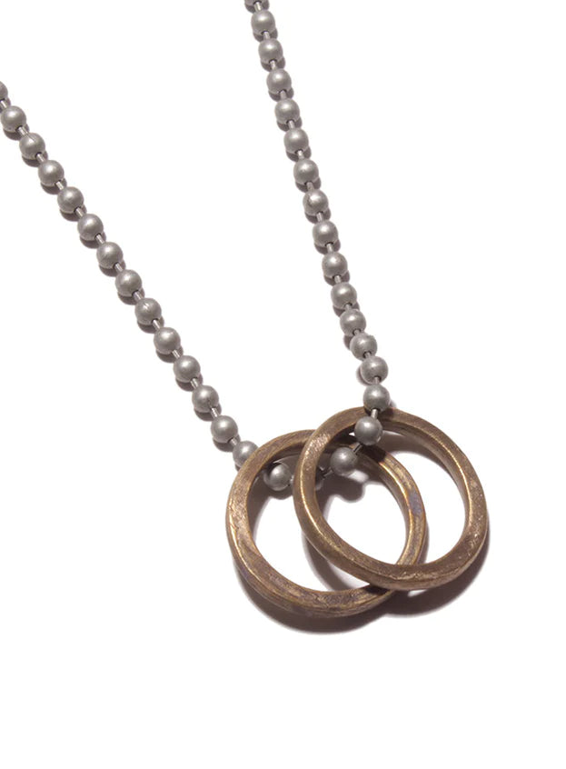 Two Rings Necklace