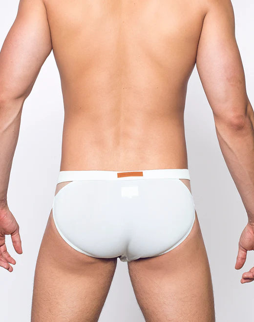 BLK Label No. 4 Swim Brief (Ivory)