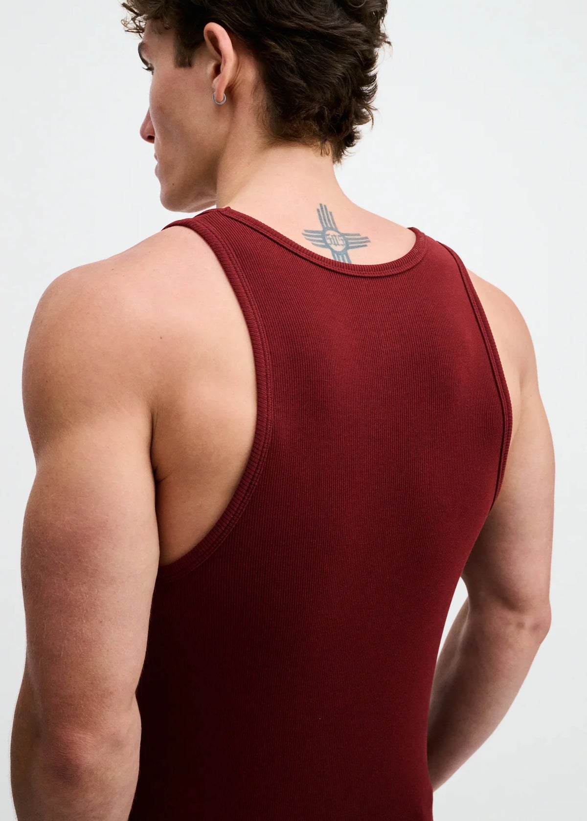 Stretch Rib Modal Tank (Jam)