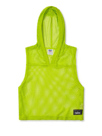 Hooded Sleeveless Jersey (Lime)