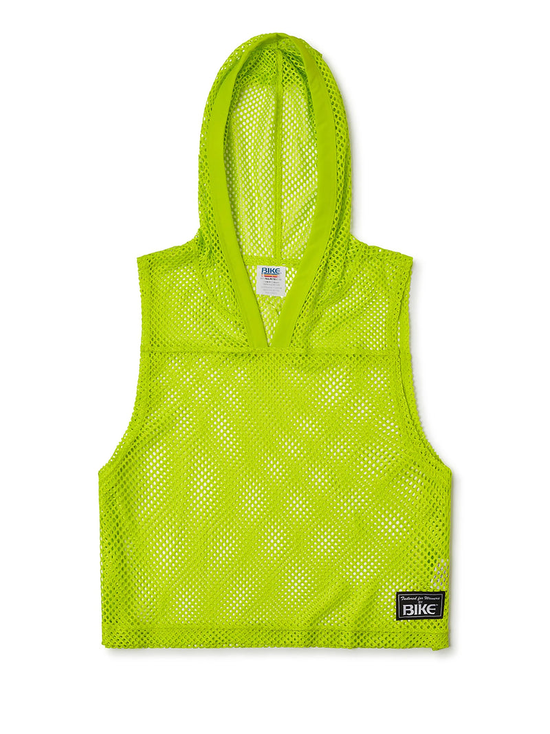 Hooded Sleeveless Jersey (Lime)
