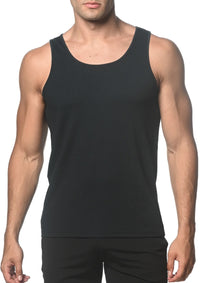 Waffle Mesh Performance Tank (Navy)