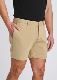 6" Stretch Chino Short (Khaki)